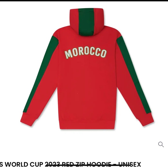 FIFA Soccer Women’s World Cup sweatshirt, NEW with tags Monaco, Hoodie XXL - Picture 3 of 12